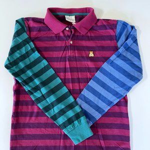 Teddy Fresh Striped Pique Polo Small - NWT